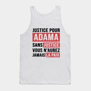 Justice Pour ADAMA Tank Top